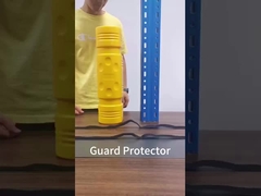 Warehouse Rack Protectors Pallet Rack Post Protectors Upright Metal Post Protector